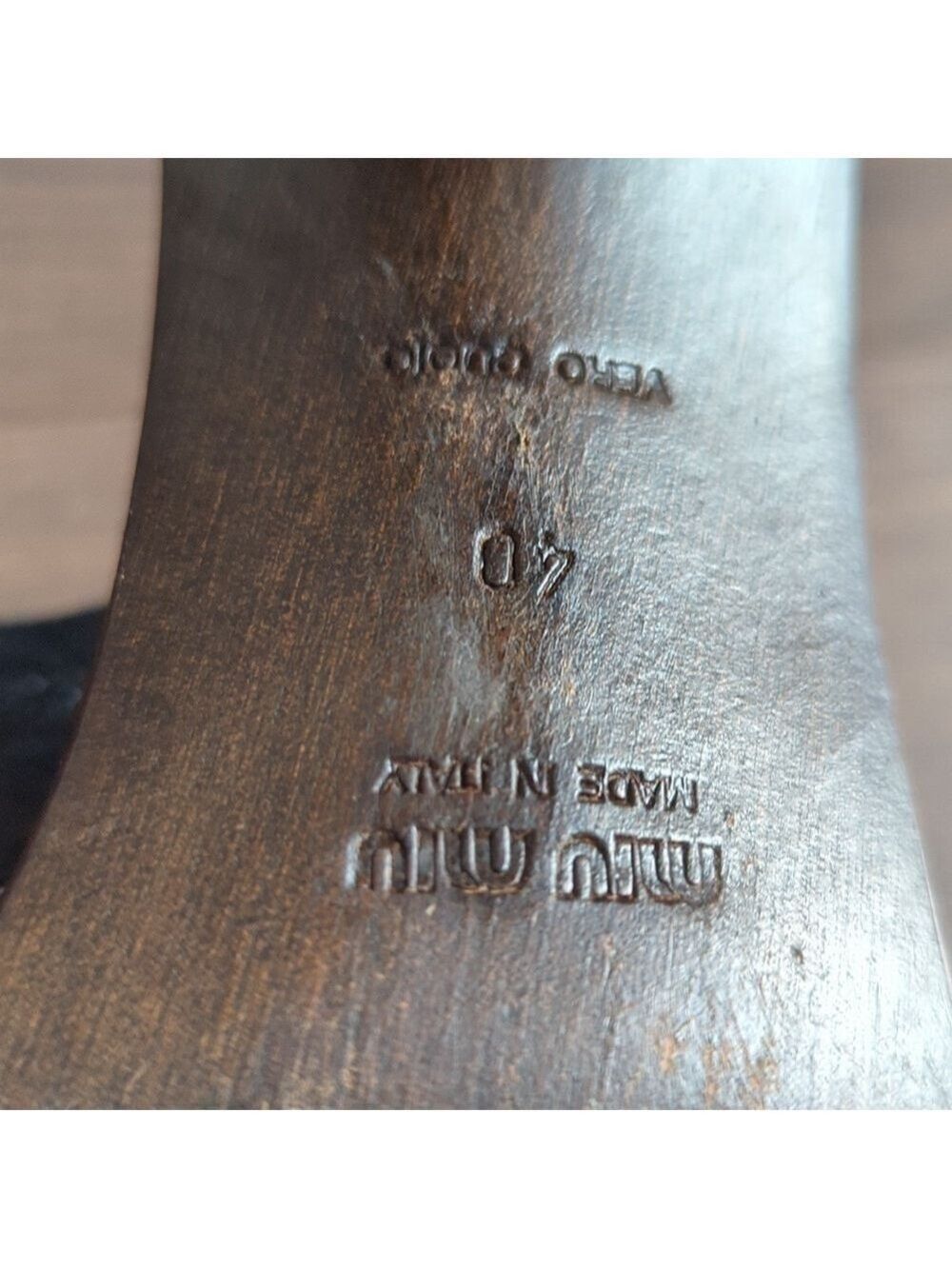 Vtg Miu Miu Heel Sandals - Picture 8 of 12
